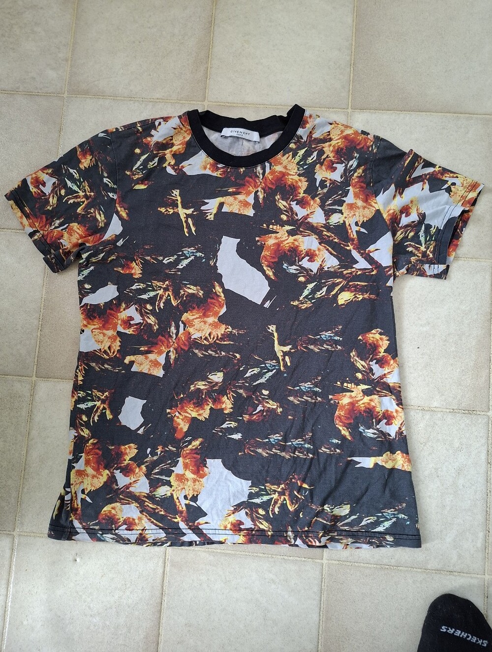Givenchy Flame Print Tshirt